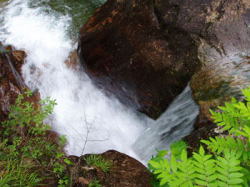 2003/6/1　撮影　龍頭峡の滝　雨が降った後で水量も多かった。
